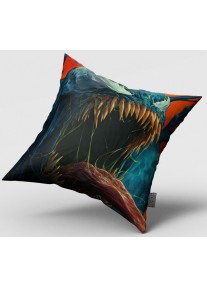 Декоративна възгланица Venom - Black, White & Blood